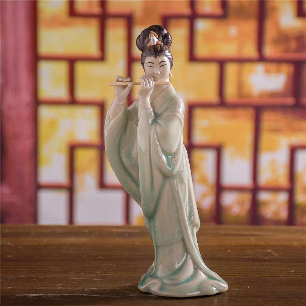 ZTIANEF Statues And Figurines Ornaments Chinese Antiquity Figure